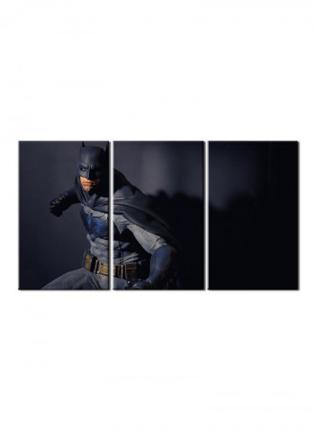 3-Piece Character Theme Canvas Painting With Frame Multicolour 150X70centimeter