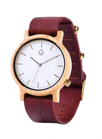 Women's Wooden Analog Watch w8