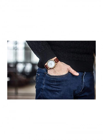 Women's Wooden Analog Watch w8
