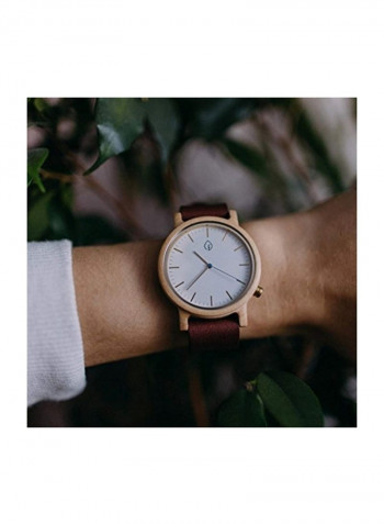 Women's Wooden Analog Watch w8
