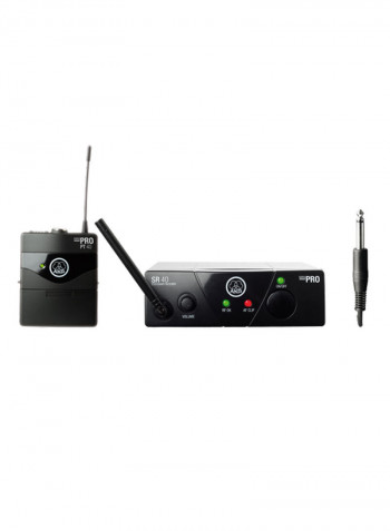 Wireless Microphone System WMS40MINI INSTR-SET ISM1 Black