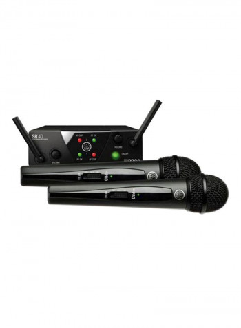Wireless Microphone System WMS40MINI INSTR-SET ISM1 Black