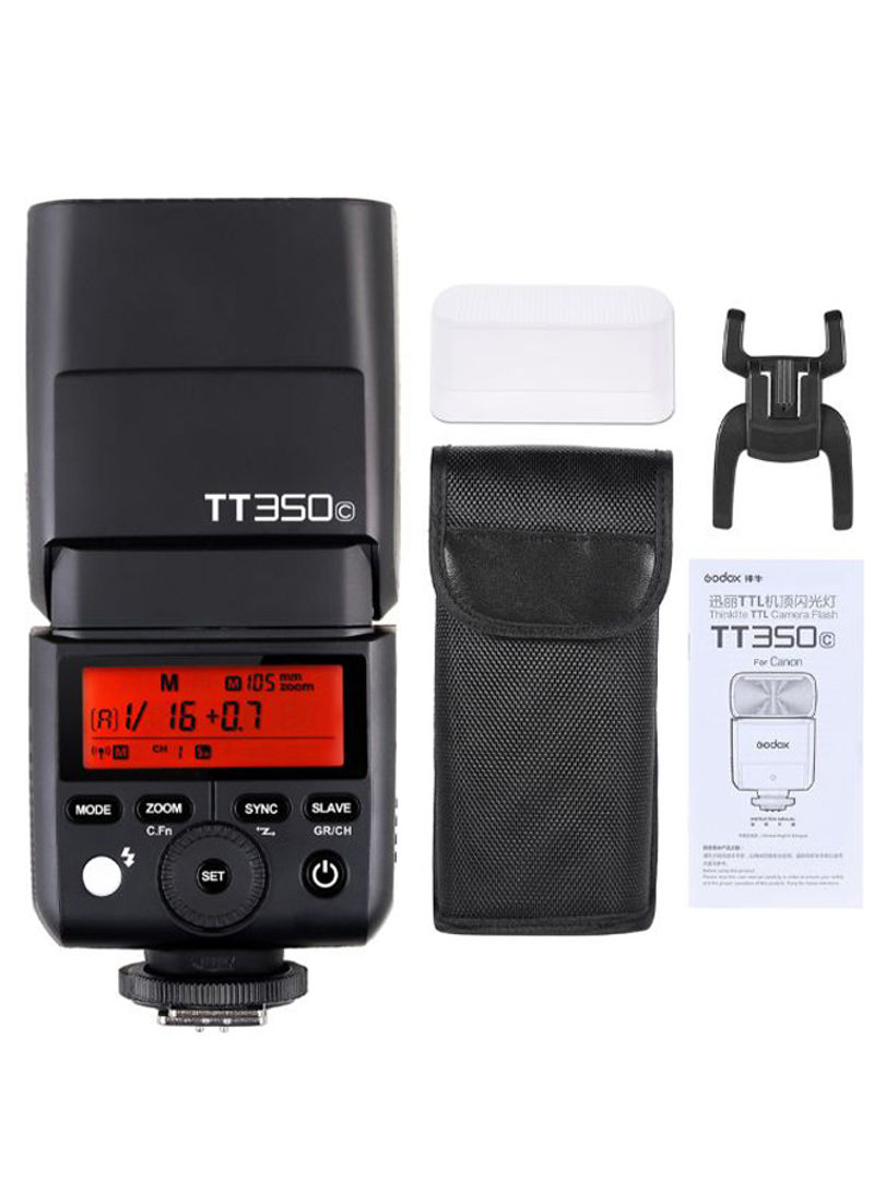 TT350C Wireless Mini Speedlite Flash Light Black