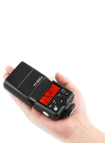 TT350C Wireless Mini Speedlite Flash Light Black