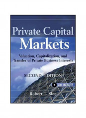 Private Capital Markets: Valuation, Capitalization, And Transfer Of Private Business Interests + Website Hardcover