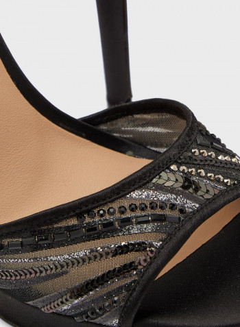 Wicoethiel High Heeled Sandals Black