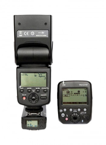 Wireless Remote Flash Receiver Black