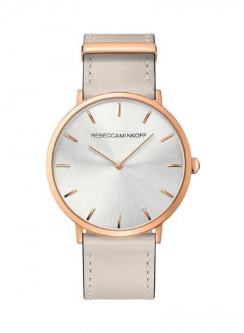 Women's Leather Major Analog Watch 2200015