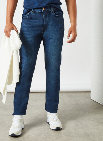Bleecker Slim Fit Jeans Bridger Indigo