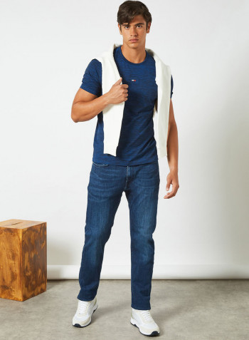 Bleecker Slim Fit Jeans Bridger Indigo