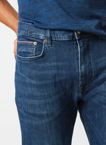 Bleecker Slim Fit Jeans Bridger Indigo