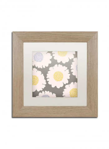 English Garden V Framed Wall Art Multicolour 11 x 11inch