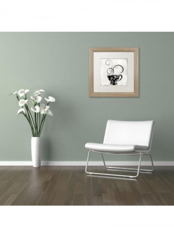 Silver Brewed 2 Framed Wall Art Multicolour 11 x 11inch