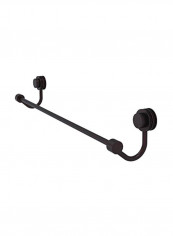 Venus Collection Dotted Accent Towel Bar Black 36inch