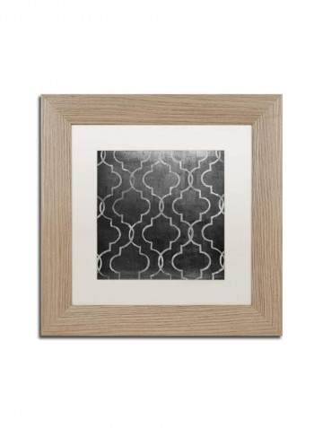 Paris Apartment II Framed Wall Art Grey/Black 11 x 11inch