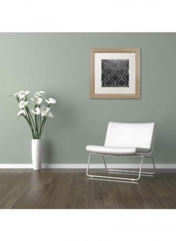 Paris Apartment II Framed Wall Art Grey/Black 11 x 11inch