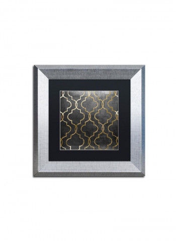 Paris Apartment II Framed Wall Art Grey/Black 11 x 11inch
