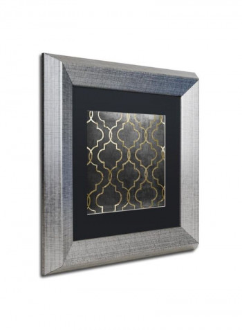 Paris Apartment II Framed Wall Art Grey/Black 11 x 11inch