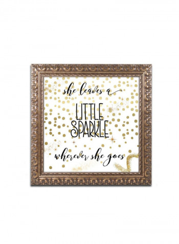 Spaceman Framed Wall Art Multicolour 11 x 14inch