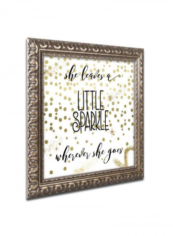 Spaceman Framed Wall Art Multicolour 11 x 14inch