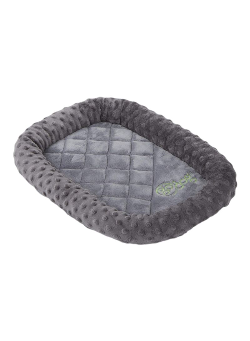 Bubble Bolster With Chew Guard Technology Grey 18x3x13inch