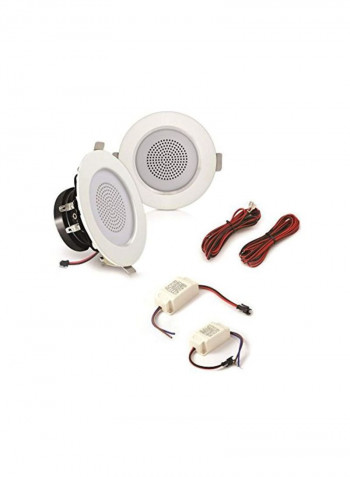 Mountable Speaker Pair PDICLE3FR White