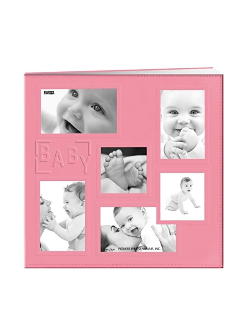 Collage Frame Post Bound Scrapbook Pink 1.2x13.2x12.6inch