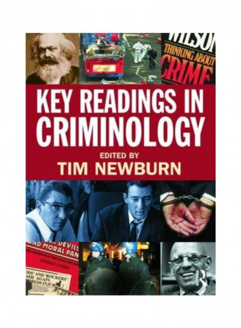 Key Readings In Criminology Paperback English by Tim Newburn