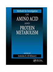 Methods For Investigation Of Amino Acid And Protein Metabolism Paperback English by Antoine E. El-Khoury