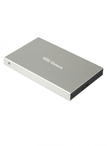 HDD Portable External Hard Drive 1TB Silver/Black