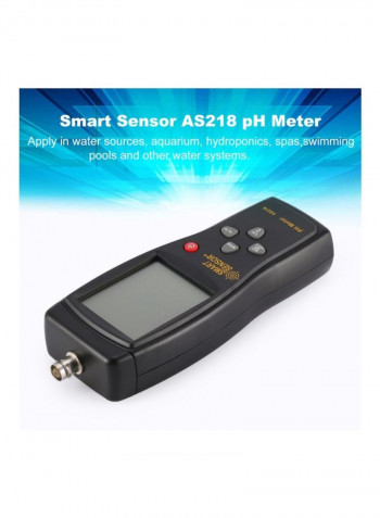 Smart Sensor Digital pH Meter Range Black 170x29x63mm