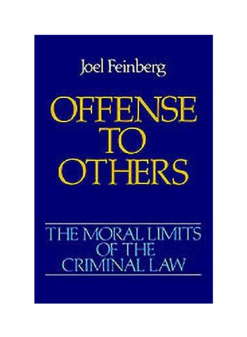 Offense To Other Paperback 1st Edition