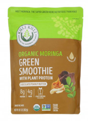 Organic Moringa Chocolate Peanut Butter Green Smoothie