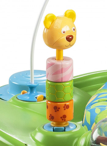 Zoo Friends Eexersaucer , Yellow Green