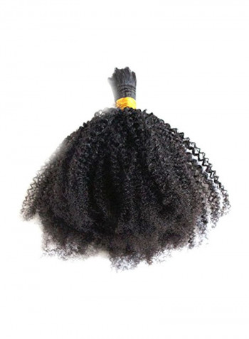 Virgin Human Hair Extension Black 14inch