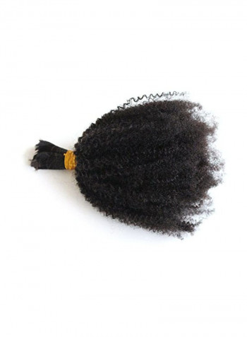 Virgin Human Hair Extension Black 14inch