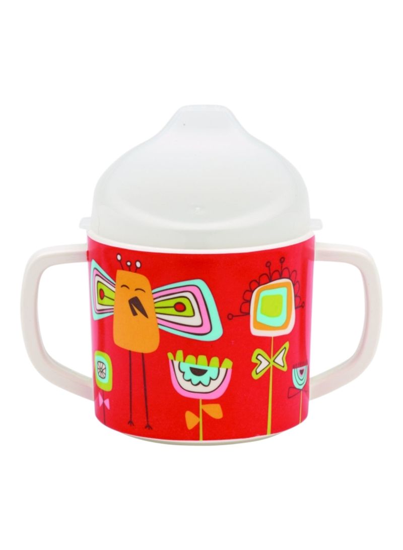 Birds And Butterflies Printed Sippy Cup