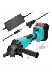 Portable Multifunctional Electric Angle Grinder Blue/Black/Red