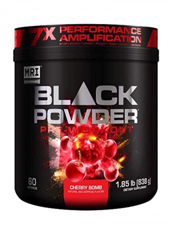 Black Powder Pre-Workout Powder