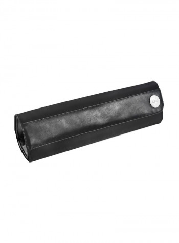Curve Roll Bag And Heat Resistant Mat Black