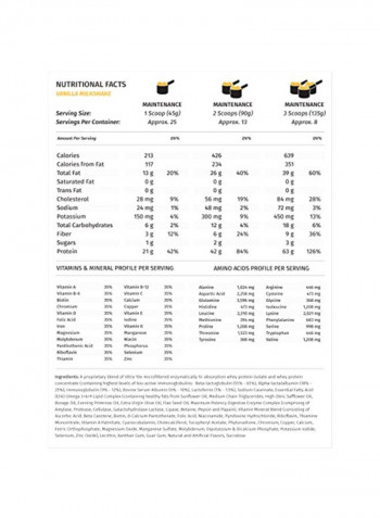 Physician Formulated Musclean Dietary Supplement - Vanilla Milkshake