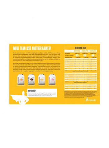 Physician Formulated Musclean Dietary Supplement - Vanilla Milkshake