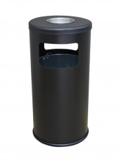 Stainless Steel Ashtray Bin Black reviews Stainless Steel Ashtray Bin Black