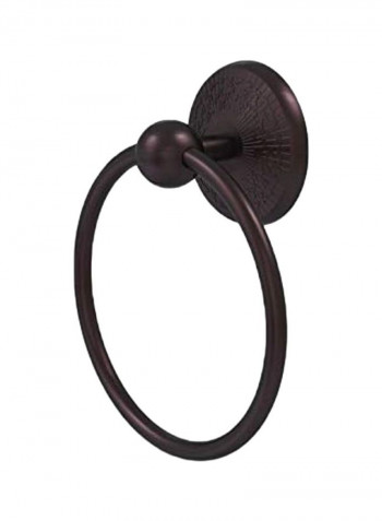 Towel Ring Black 6inch