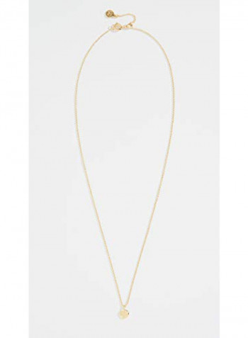 18K Gold Plated Coin Charm Necklace