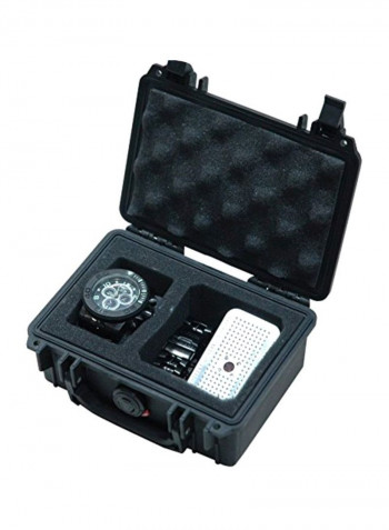 Waterproof Travel Watch Case With Accessory Pocket ASSYCC0211PEWAT1A