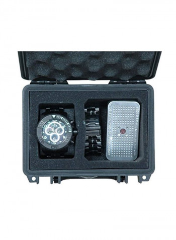 Waterproof Travel Watch Case With Accessory Pocket ASSYCC0211PEWAT1A