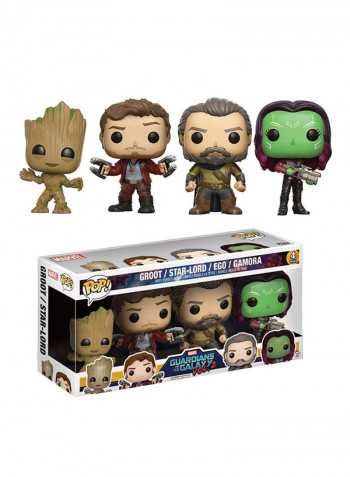 4-Piece POP! Guardians Of The Galaxy: Vol 2 Bobblehead Figure Set