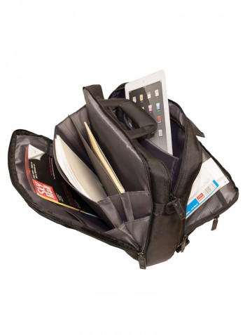Corporate Laptop Briefcase For 15.6-Inch Black