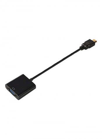 HDMI To VGA Adapter Black